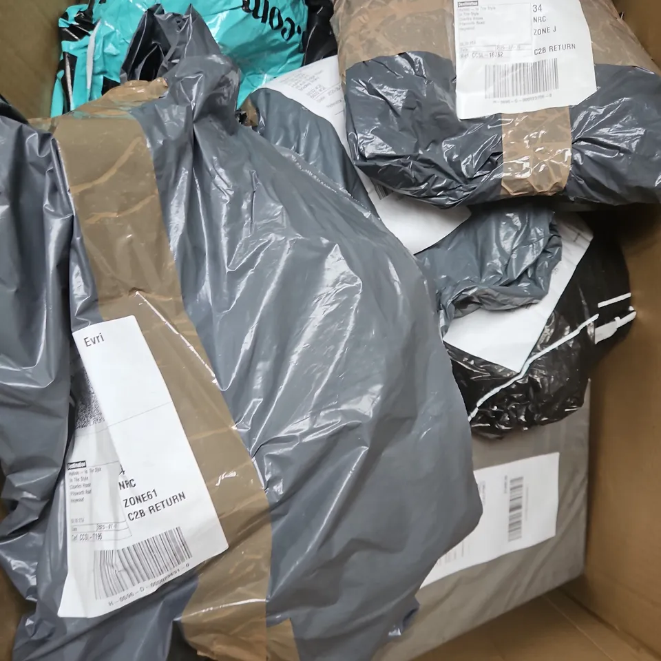 APPROXIMATELY 20 ASSORTED CLOTHING ITEMS IN VARIOUS STYLES AND SIZES 