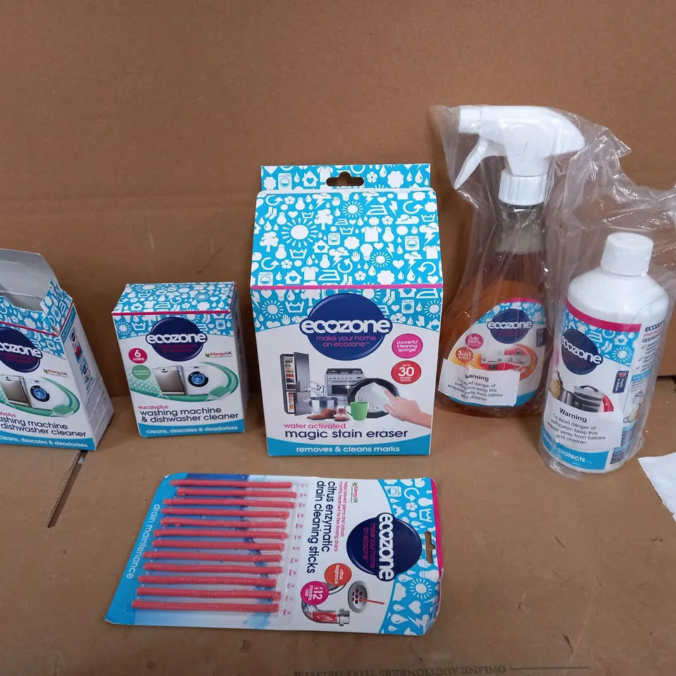 ECOZONE ECO-CONSCIOUS CLEANING, DRAIN MAINTENANCE & DESCALE KIT
