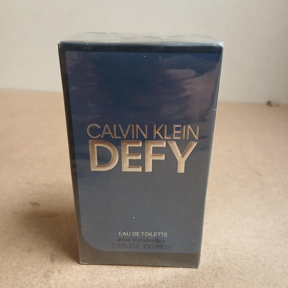 SEALED CALVIN KLEIN DEFY EAU DE TOILETTE 100ML