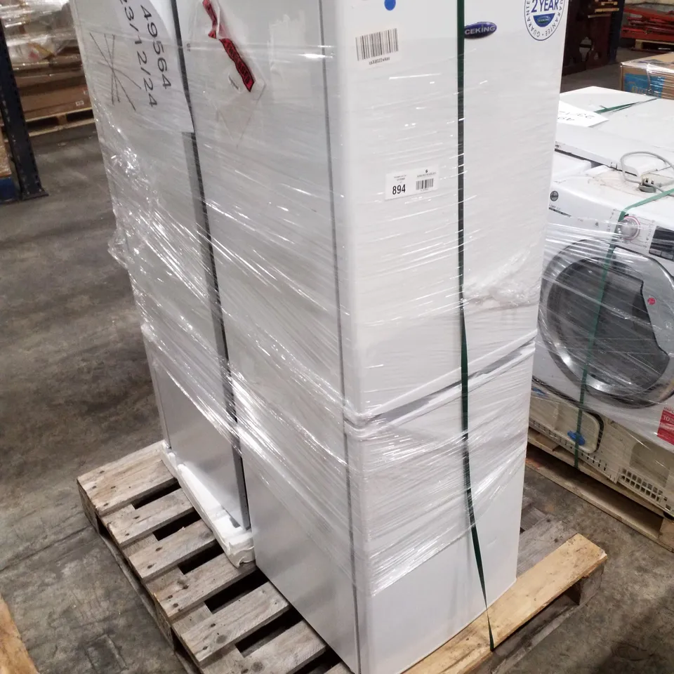 PALLET OF APPROXIMATELY 2 UNPROCESSED RAW RETURN WHITE GOODS TO INCLUDE