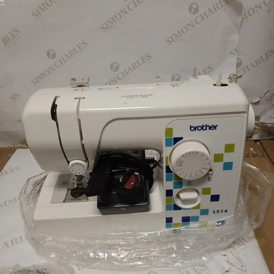 BROTHER LS14S METAL CHASSIS SEWING MACHINE