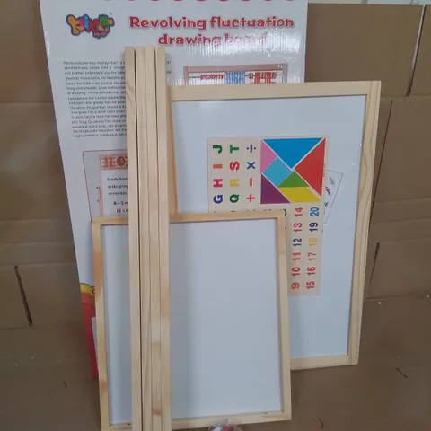 BOXED REVOLVING FLUCTUATION DRAWING BOARD 