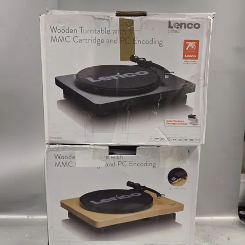 PALLET OF APPROXIMATELY 10 ASSORTED BROKEN LENCO TURN TABLES TO INCLUDE - LS-30BK , L-30WD ETC - COLLECTION ONLY