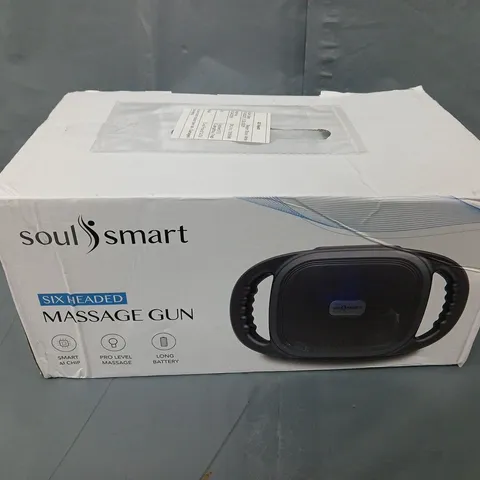 BOXED SOUL SMART SIX HEADED MASSAGE GUN