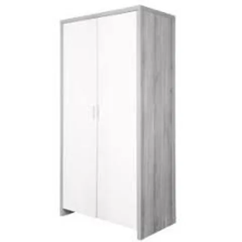 Tutti bambini Modena wardrobe - grey ash/white (3 boxes)