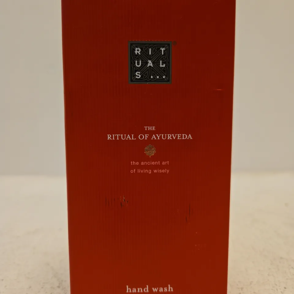 BOXED THE RITUAL OF AYURVEDA HAND WASH 300ML 