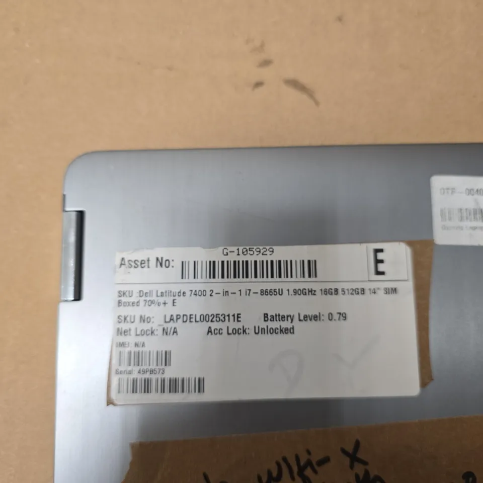 DELL LATITUDE 7400 2-IN-1 LAPTOP – 14-INCH DISPLAY, 16GB RAM, 512GB SSD, BOXED