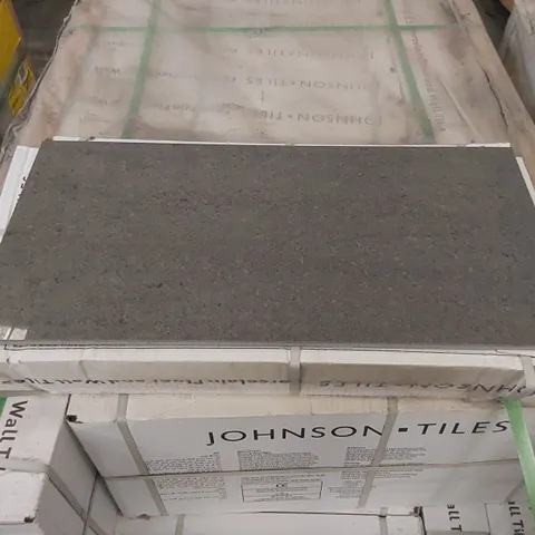 PALLET OF APPROX 32 X CARTONS OF JOHNSON TILES, MODERN SLATE POLISHED PORCELAIN FLOOR & WALL TILES - 8 TILES PER CARTON // TILE SIZE: 600 x 300 x 9.5mm