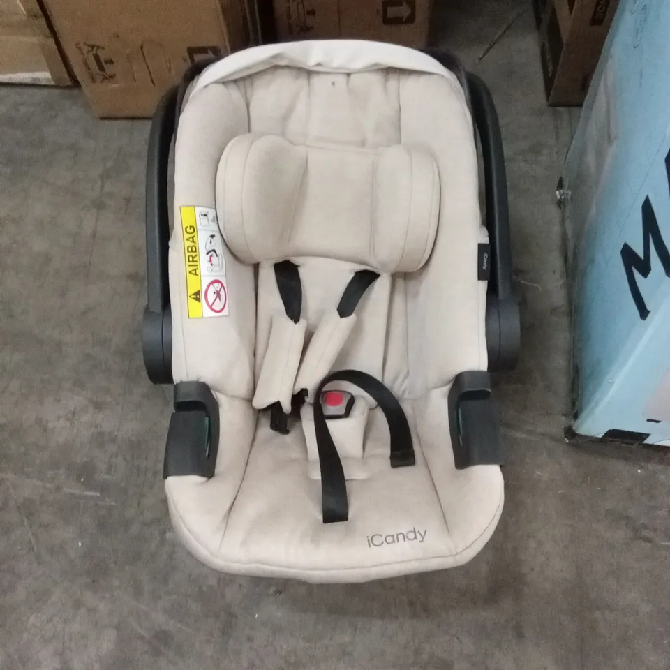 ICANDY I-SIZE CAR SEAT - BISCOTTI 