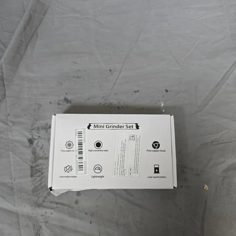 MINI GRINDER SET – CORDLESS WITH USB-C CHARGING & ASSORTED BITS 