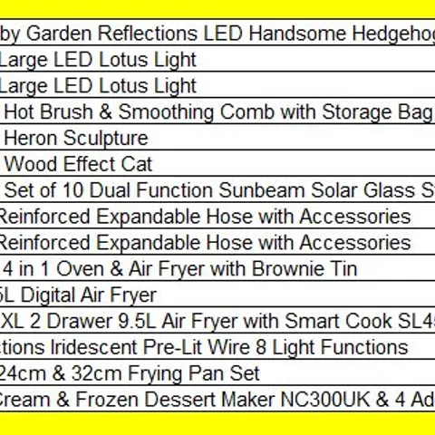 PALLET OF APPROXIMATELY 15 ASSORTED HOUSEHOLD AND GARDEN PRODUCTS TO INCLUDE;