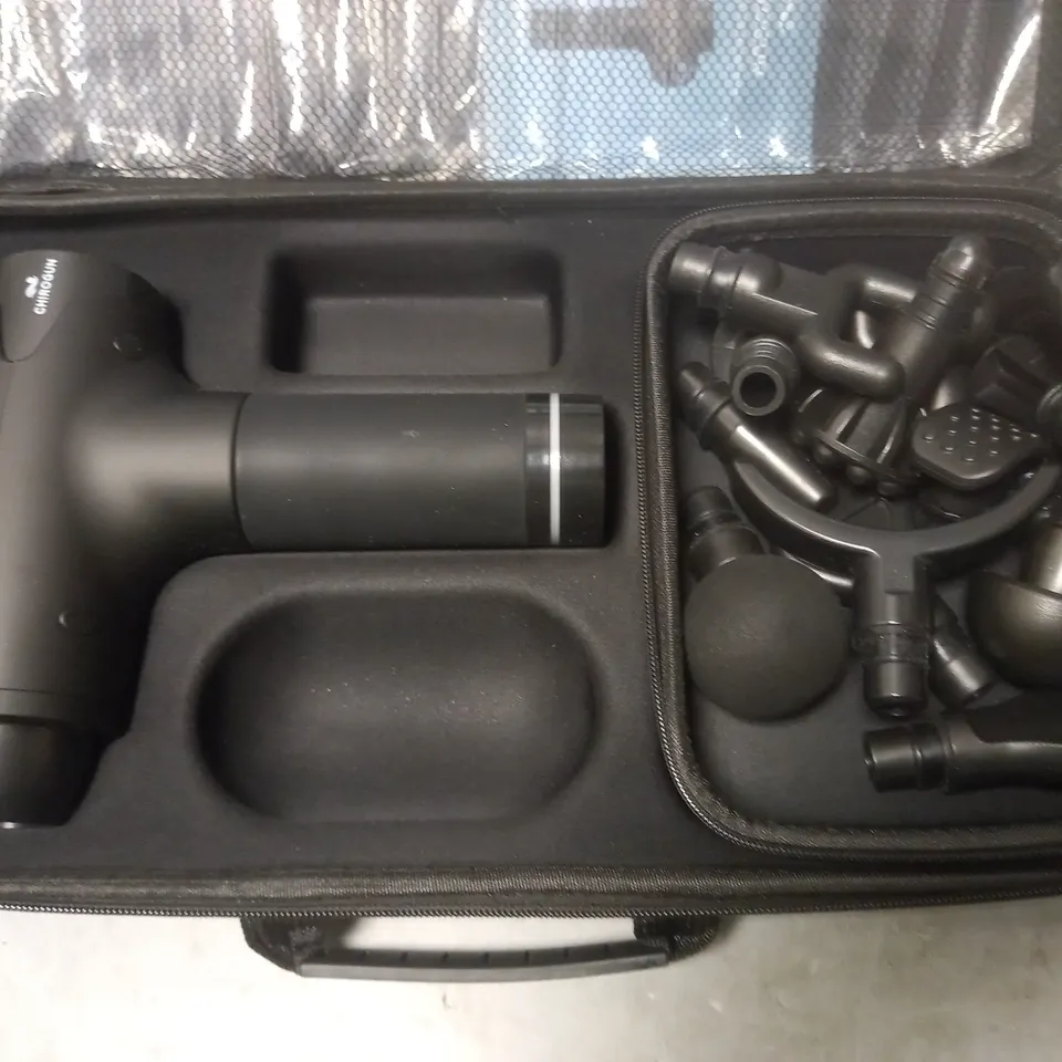 BOXED CHIROGUN PERCUSSION MASSAGE GUN 