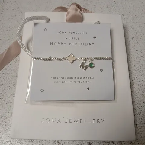 JOMA JEWELLERY BRACELET - A LITTLE HAPPY BIRTHDAY