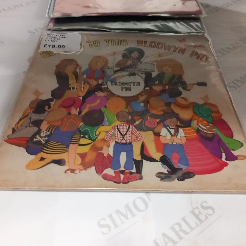6 X VINYL LPS TO INCLUDE. FOGHAT, HARRY CHAPIN, BLODWYN PIG, BILL BARCLAY, CHILLIWACK AND ROD MCKUEN. TO INCLUDE US IMPORT