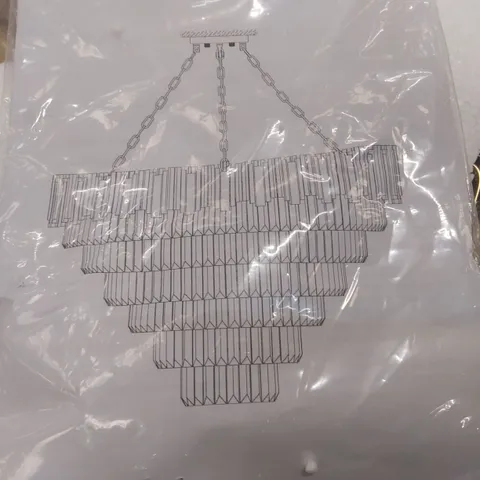 BOXED CRYSTAL CHANDELIER 