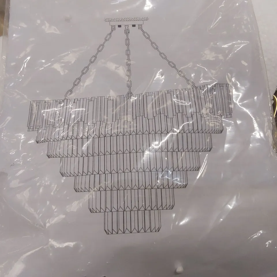 BOXED CRYSTAL CHANDELIER 