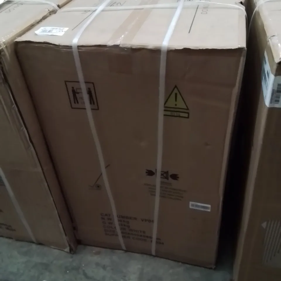 BOXED SWAN SW75120W 8KG LOAD, 1400 SPIN FREESTANDING WASHING MACHINE - WHITE