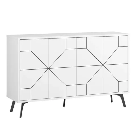 BOXED 123CM WIDE SIDEBOARD (ONLY BOX 1 OF 2)