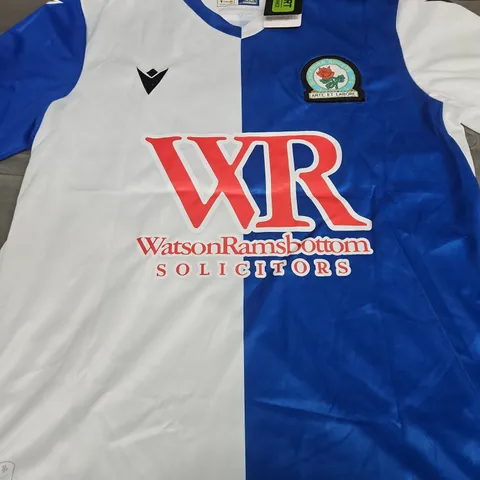 BLACKBURN ROVERS HOME JERSEY - SHEARER 9 - SIZE M