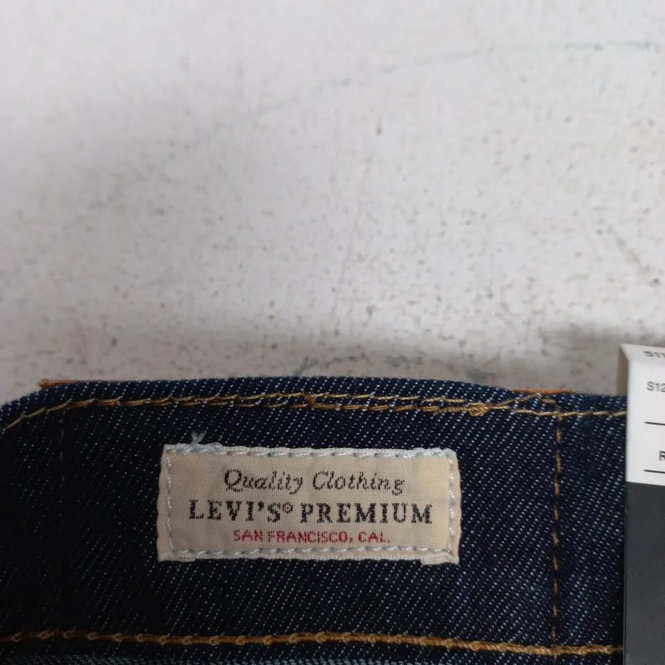 LEVI'S 511 SLIM JEANS – DARK DENIM, 32W X 30L (UK 32)