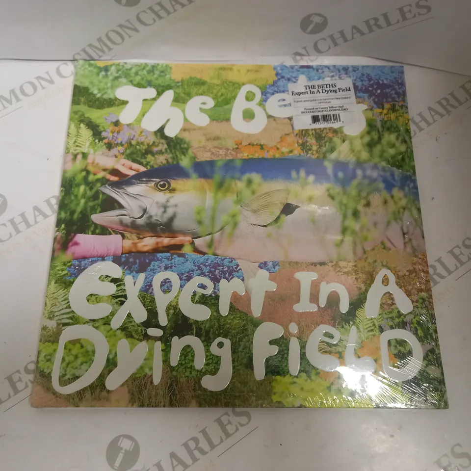 SEALED THE BETHS EXPERT IN A DYING FIELD CANARY YELLOW VINYL