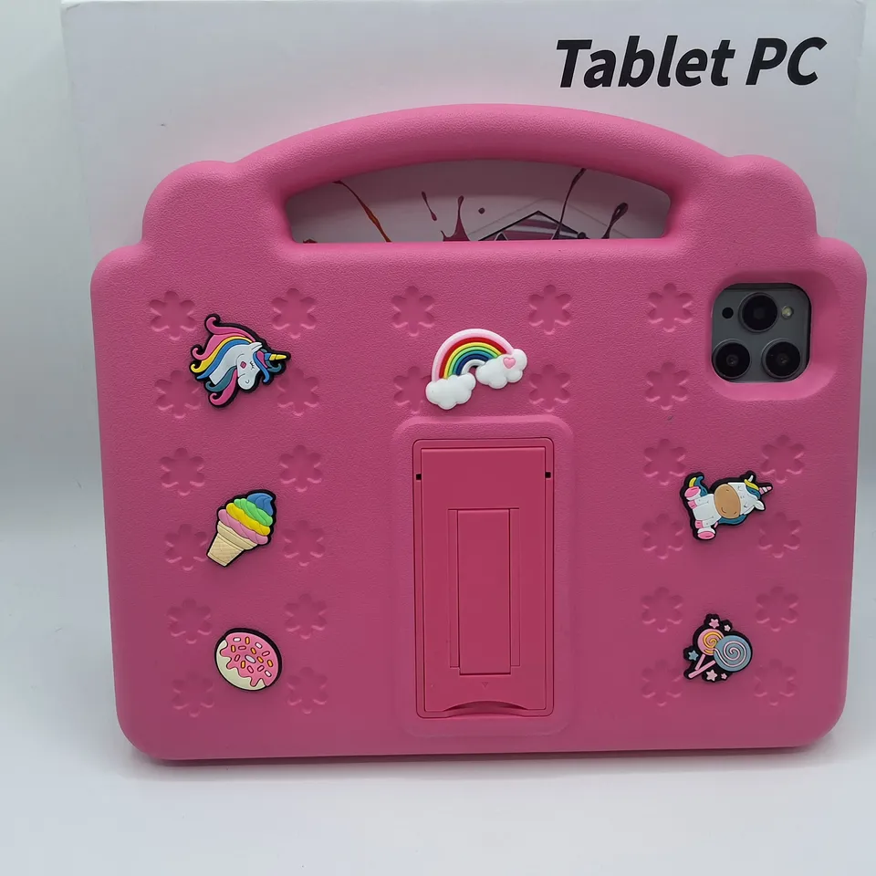 BOXED MEDIATEK ANDROID TABLET WITH PROTECTIVE PINK CASE