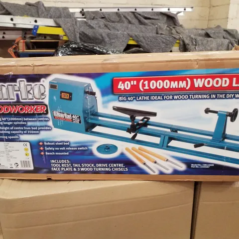 CLARKE CWL1000B 40" WOOD TURNING LATHE