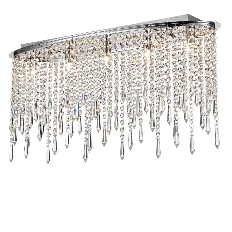 BOXED 5-LIGHT CEILING LIGHT