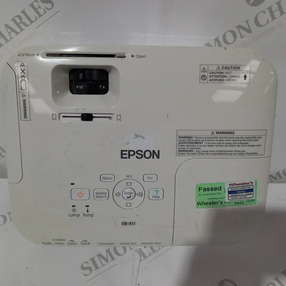 EPSON EB-X11 LCD DESKTOP PROTECTOR