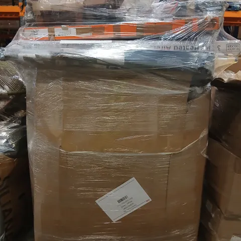 PALLET OF ASSORTED PRODUCTS TO INCLUDE; BLACK AND DECKER 3 TIER HEATED AIRER, 6 PIECE PATIO SET, STATUS HEATED AIRER AND ONION SEEDS