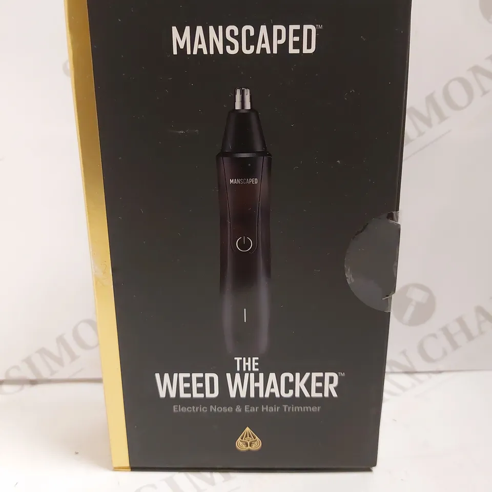 MANSCAPED `THE WEED WHACKER` NOSE & EAR HAIR TRIMMER