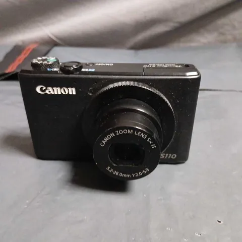 CANON POWERSHOT S110 DIGITAL CAMERA – BLACK