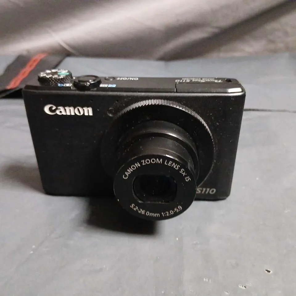 CANON POWERSHOT S110 DIGITAL CAMERA – BLACK