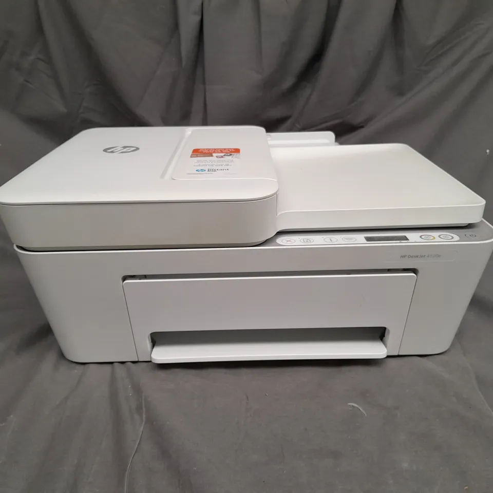 BOXED HP DESKJET 4100E PRINTER IN WHITE 