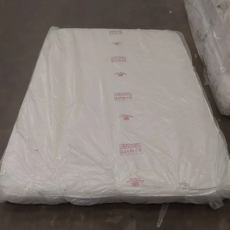 QUALITY BAGGED 4'6" DOUBLE MATTRESS 