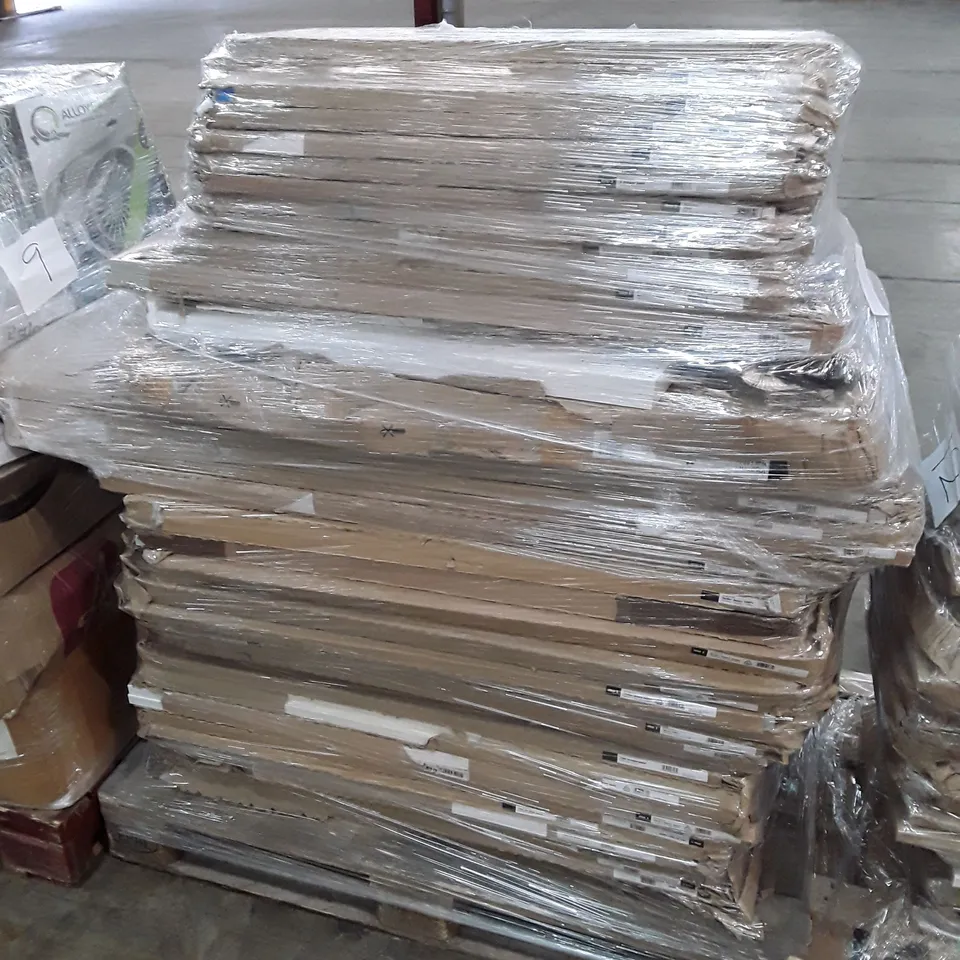 PALLET OF ASSORTED FLATPACK FURNITURE PARTS
