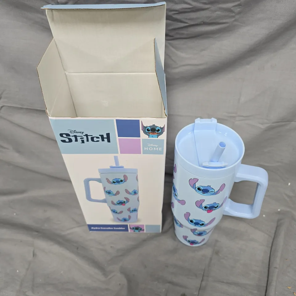 DISNEY STITCH SIPPY CUP WITH STRAW – LIGHT BLUE