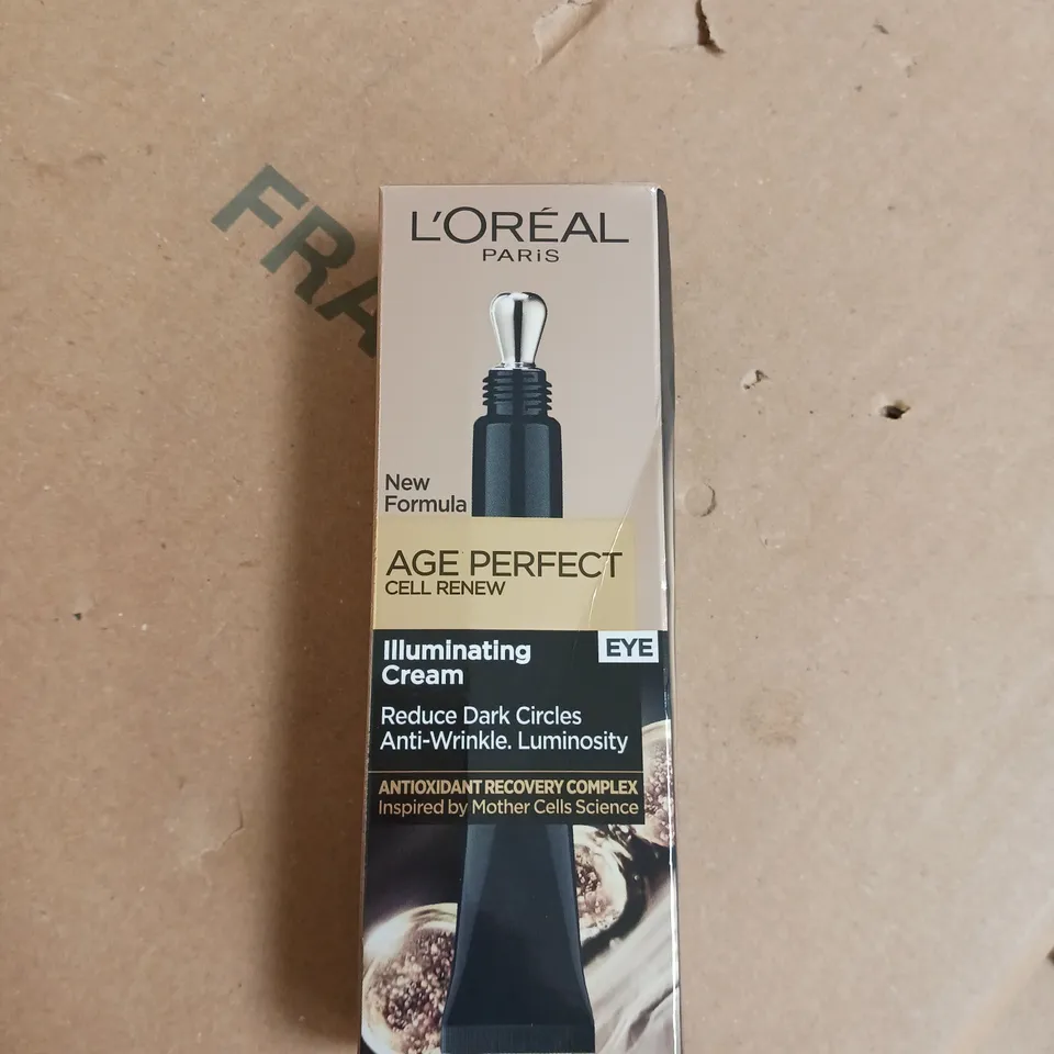 BOXED L'OREAL AGE PERFECT ILLUMINATING CREAM