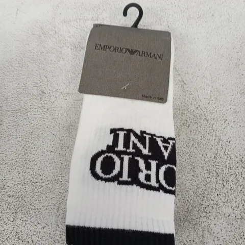 EMPORIO ARMANI SOCKS – X3 - ONE SIZE 
