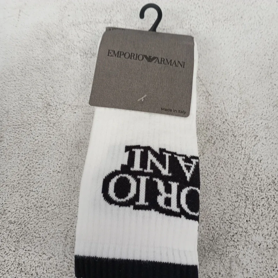 EMPORIO ARMANI SOCKS – X3 - ONE SIZE