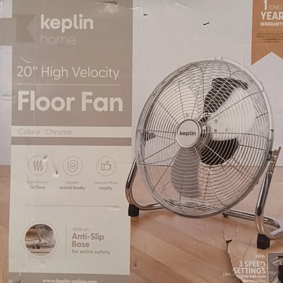 KEPLIN 20" FLOOR FAN
