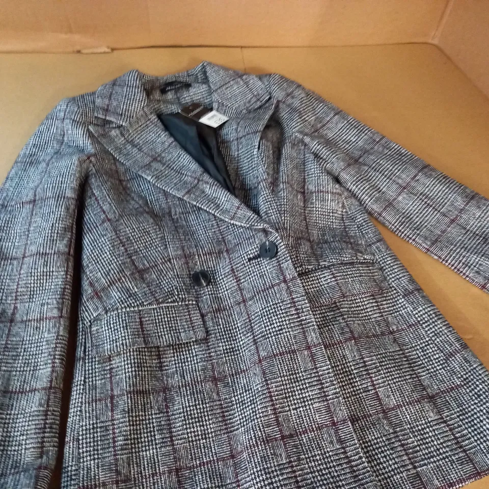 PEACOCKS CHEQUERED BLAZER - 8
