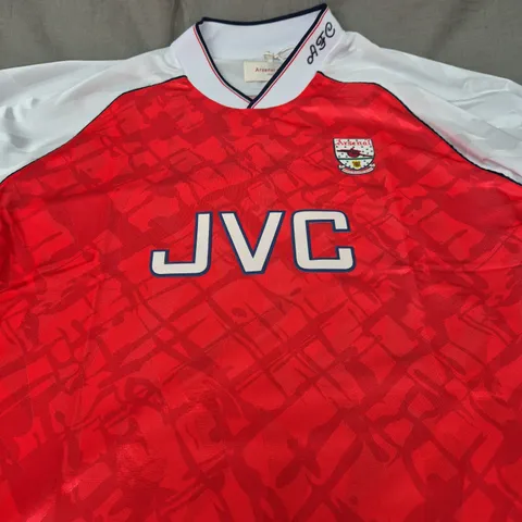 RETRO ARSENAL FC HOME JERSEY SIZE LARGE