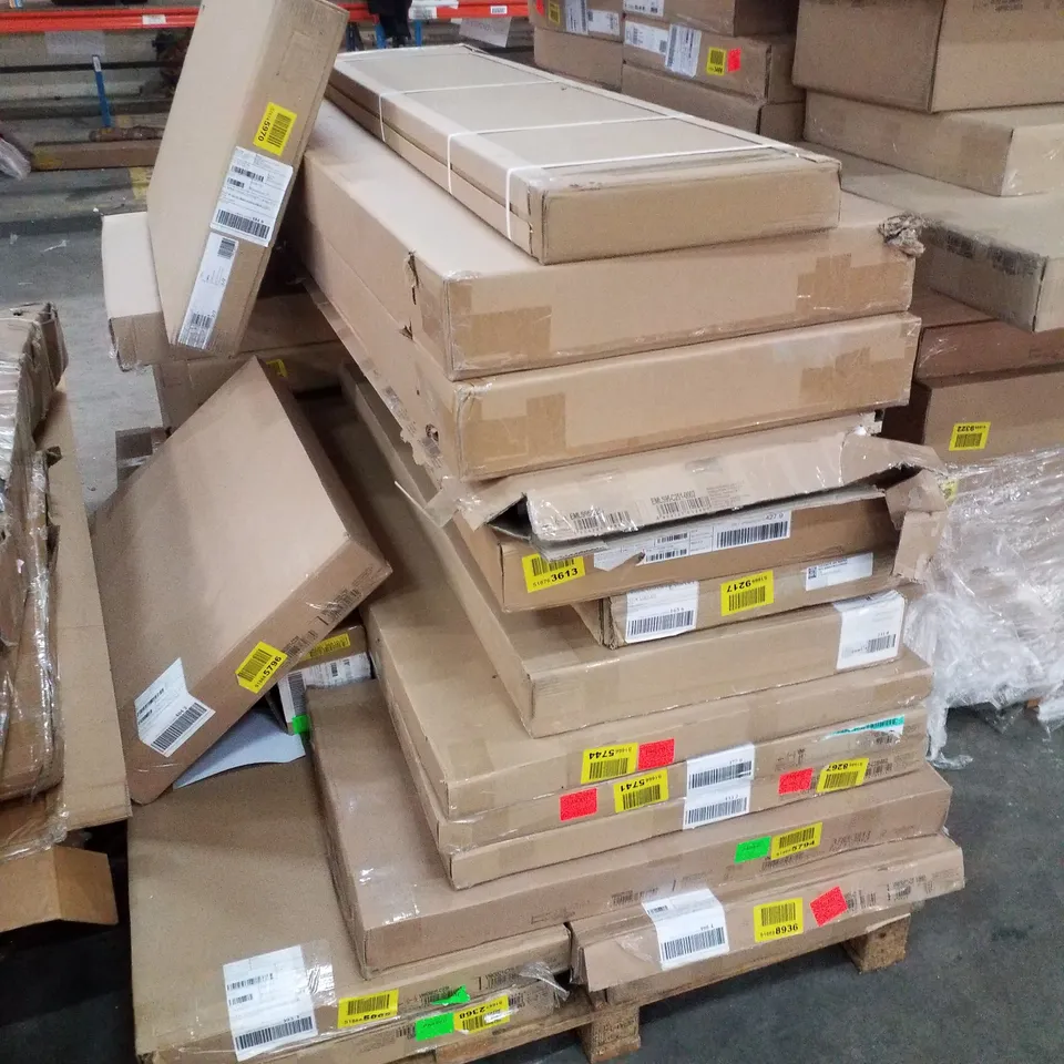 PALLET CONTAINING ASSORTED FLATPACK PARTS