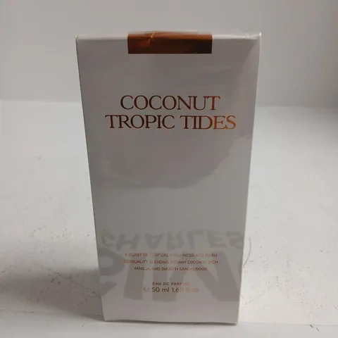 BOXED AND SEALED COCONUT TROPIC TIDES EAU DE PARFUM 50ML