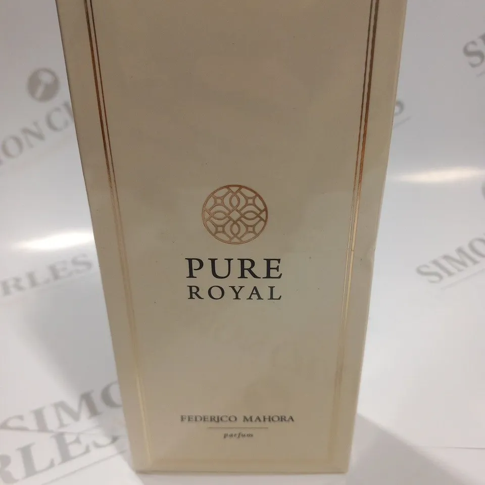 BOXED AND SEALED FEDERICO MAHORA PURE ROYAL PARFUM 50ML