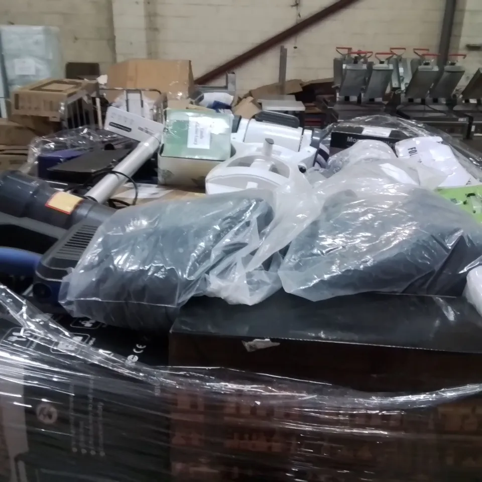PALLET OF ASSORTED ELECTRICAL PRODUCTS TO INCLUDE:MASSAGER,SEWING MACHINE,MINI FOOD CHOPPER