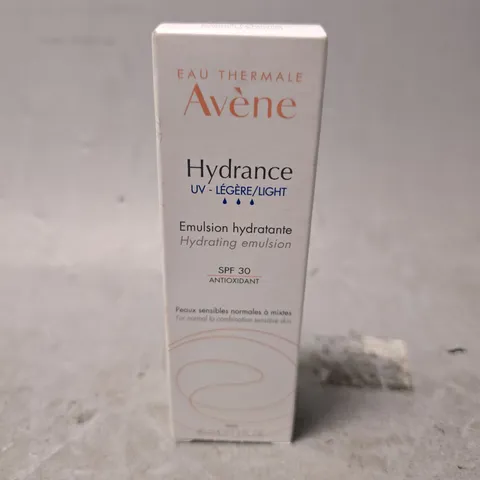 AVENE HYDRANCE UV LIGHT HYDRATING EMULSION SPF30 40ML