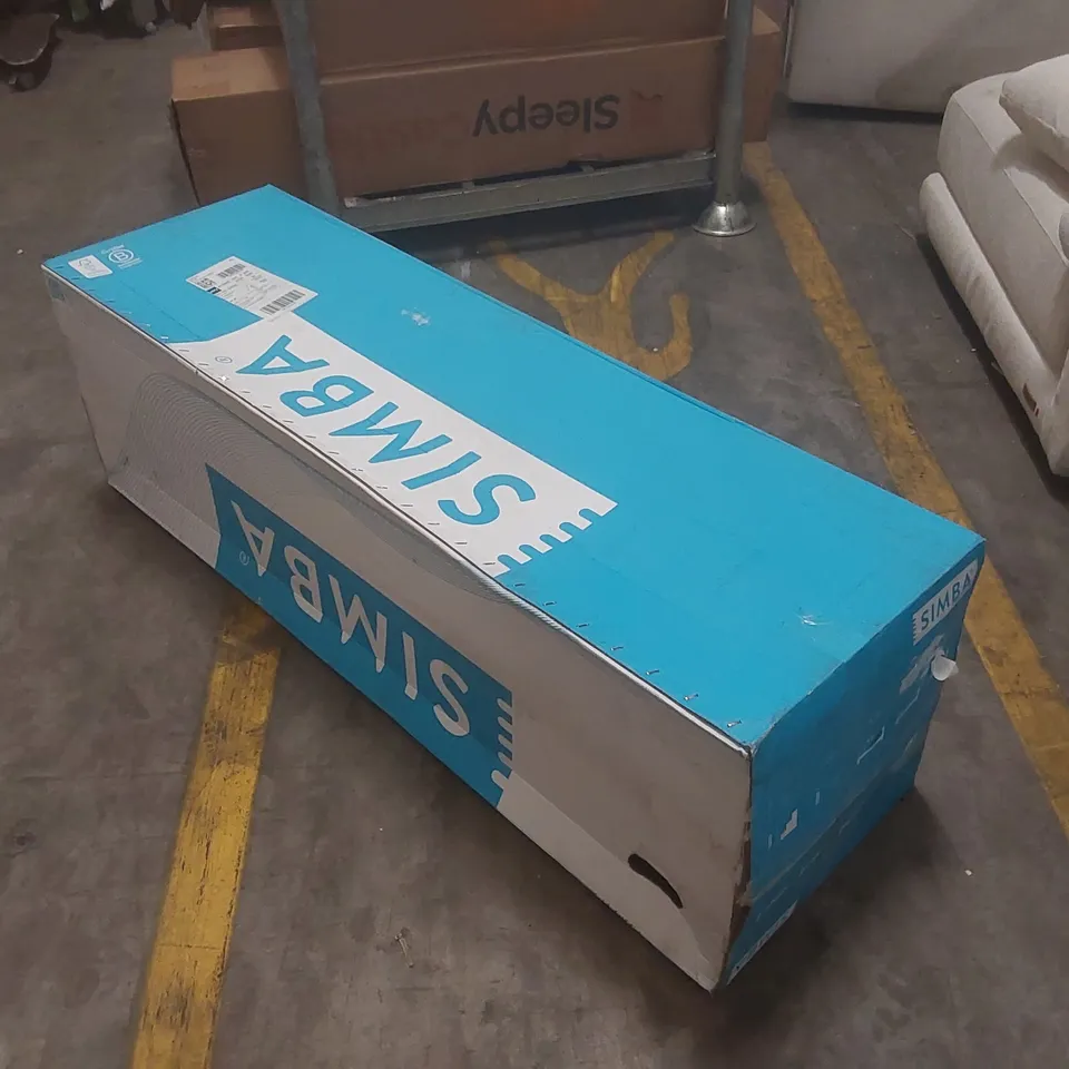 QUALITY BOXED AND ROLLED SIMBA HYBRID LUXE ROLLED 135CM DOUBLE MATTRESS