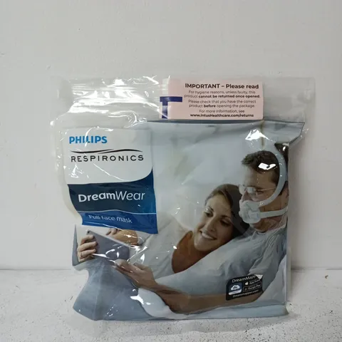 PHILIPS RESPIRONICS DREAMWEAR FULL FACE MASK (SEALED IN PACKAGING)